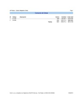 Reporte Consumo Cintas