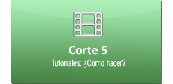 ¿Cómo hacer con Corte 5?